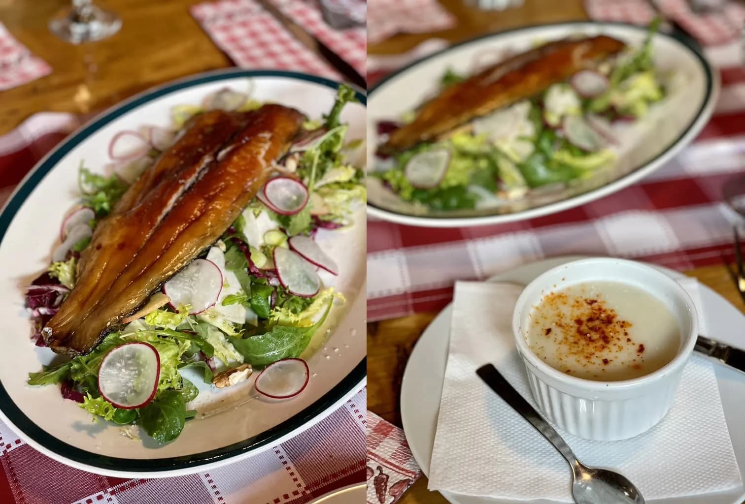 Salata od dimljenog šarana