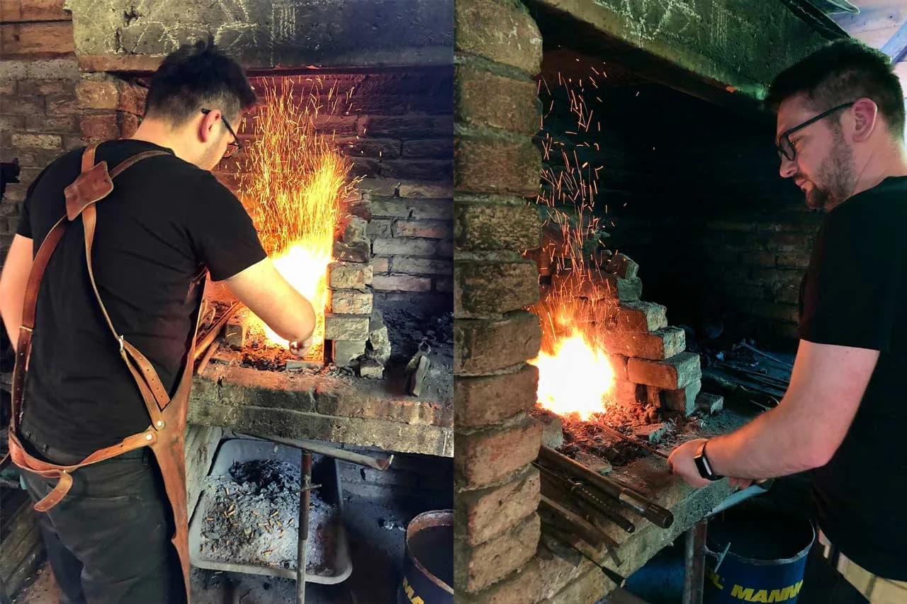 Zagrijavanje željeza — Foto: Marina Pilj Tomić