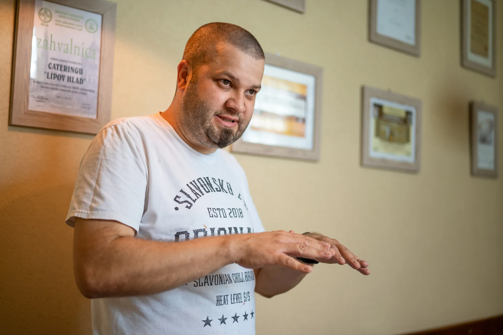 Chef Đukić iz Lipovog hlada;  Foto: Marko Ivaniš