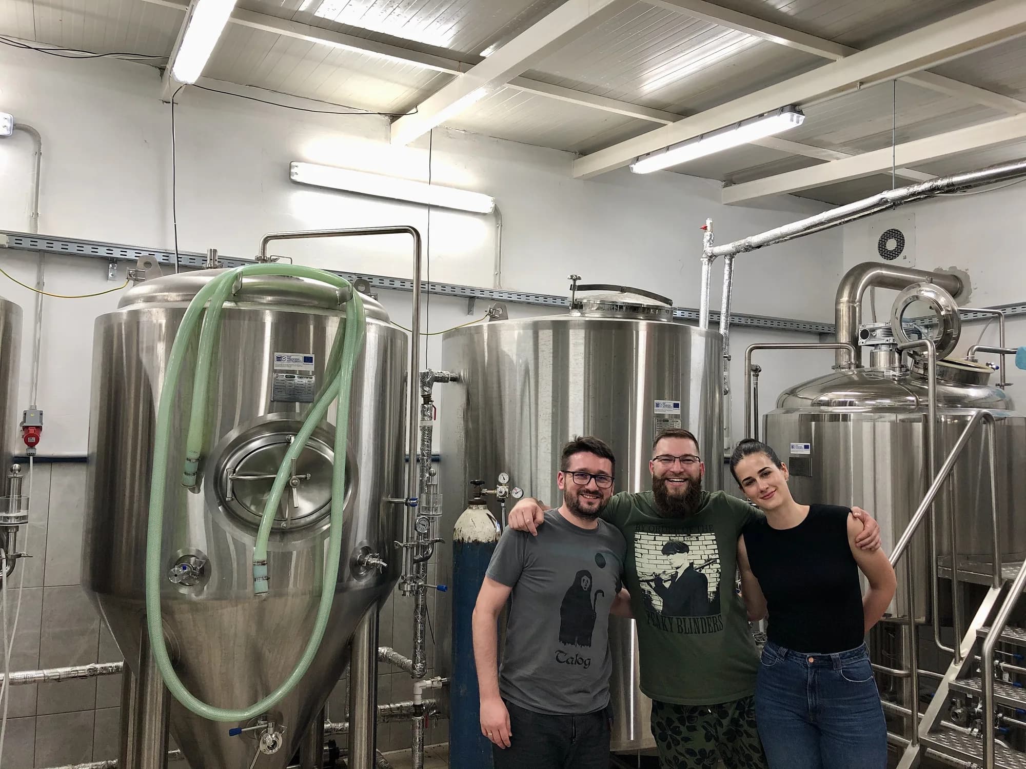 Foto: Mihael Tomić — moja malenkost, Marko i Marina u pogonu Malog diva