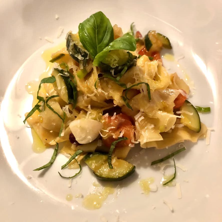 Simple enough — domaća proljetna **pasta